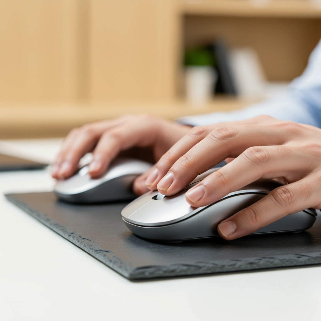 Professional workspace focus